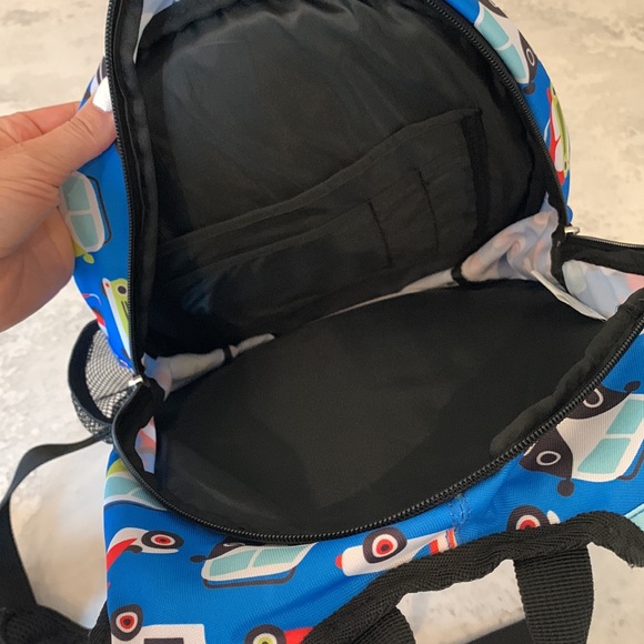 Obersee Kids Pre-School All-In-One Backpack with Cooler - Vehicles - Picture 6 of 7